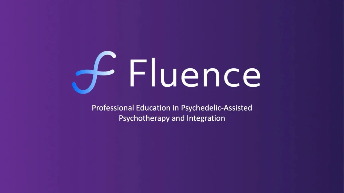 Here's an exclusive look at the 21-slide pitch deck that psychedelics-education platform Fluence used to raise $3 million from top psychedelics VCs · slide 1