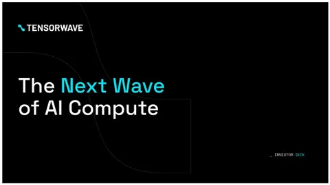 Pitch deck: TensorWave raises $43 million to challenge Nvidia AI dominance