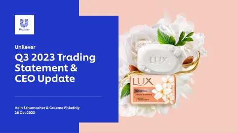 Unilever | Results Presentation Deck | 48 slides
