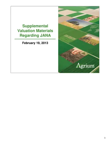 Agrium (AGU)