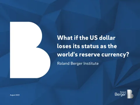 What if the US dollar loses its status as the world’s reserve currency?