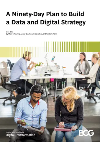 Ninety-Day Plan Data Digital Strategy