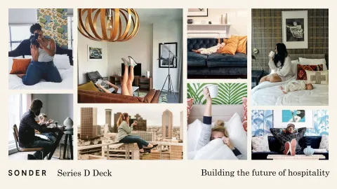 Sonder | Start Up Pitch Deck | 47 slides
