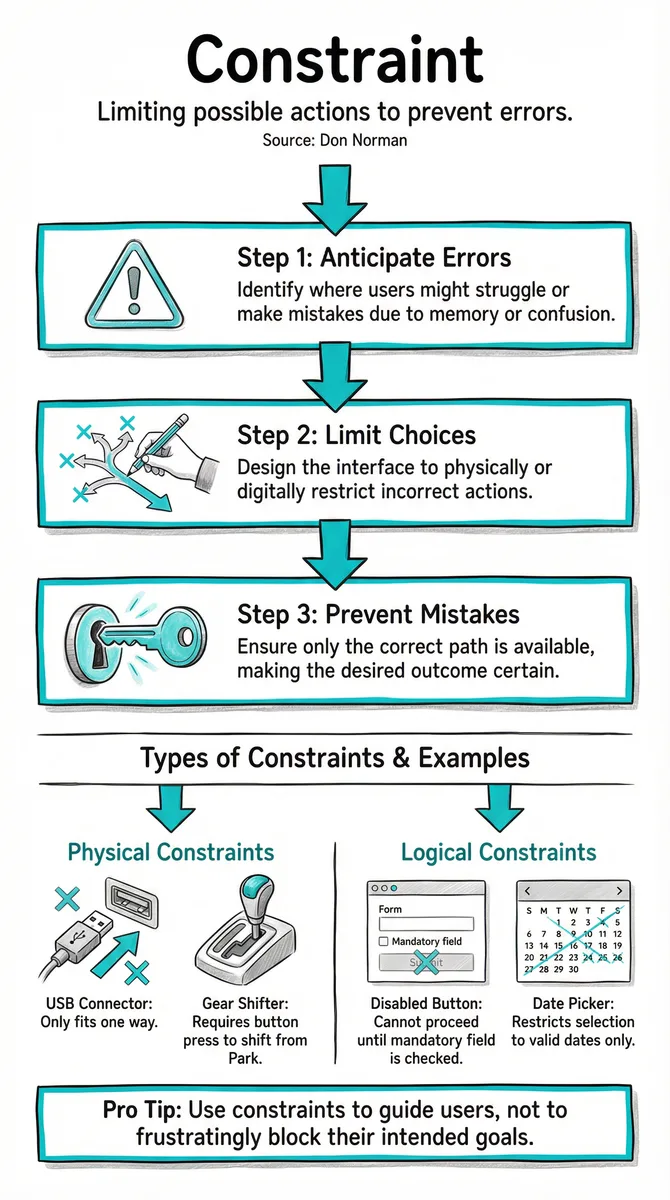Constraint illustration