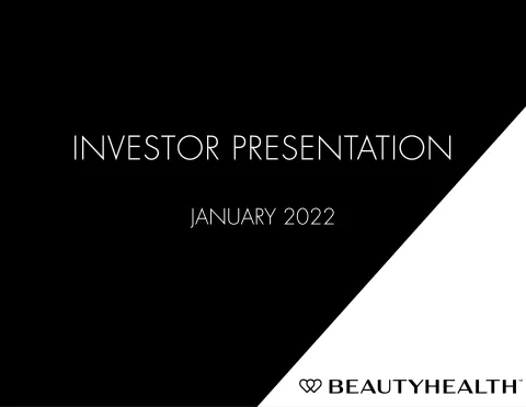Hydrafacial | Investor Conference Presentation Deck | 20 slides
