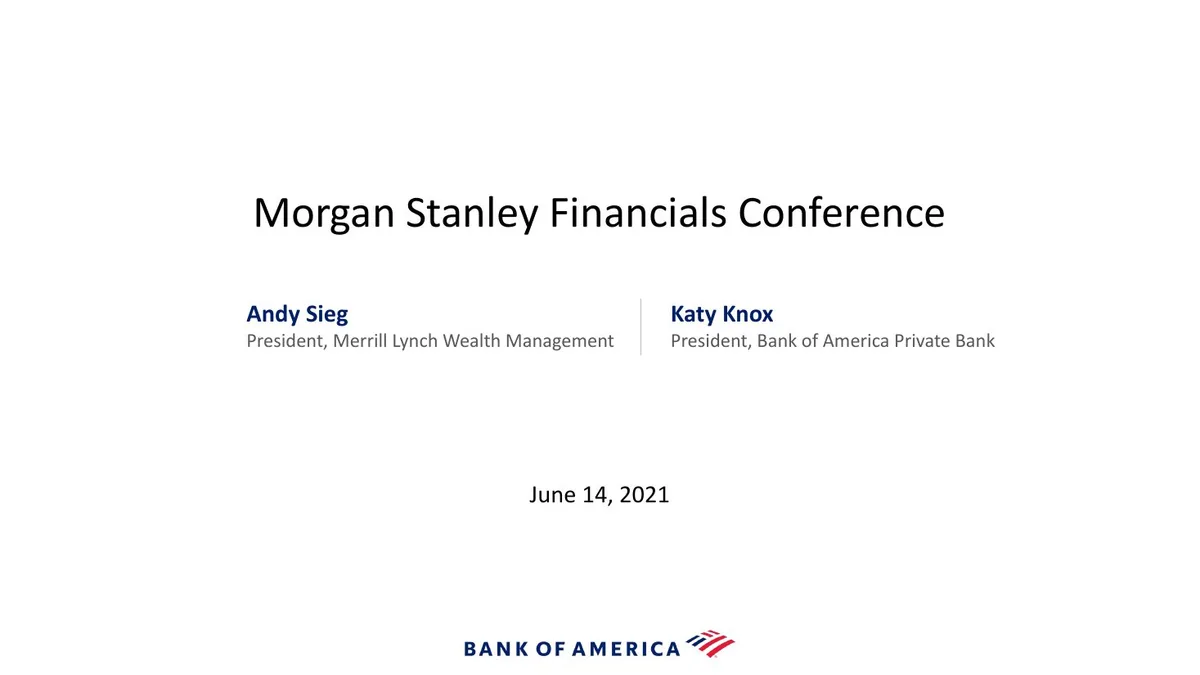 Morgan+Stanley+Conference+Presentation · slide 1