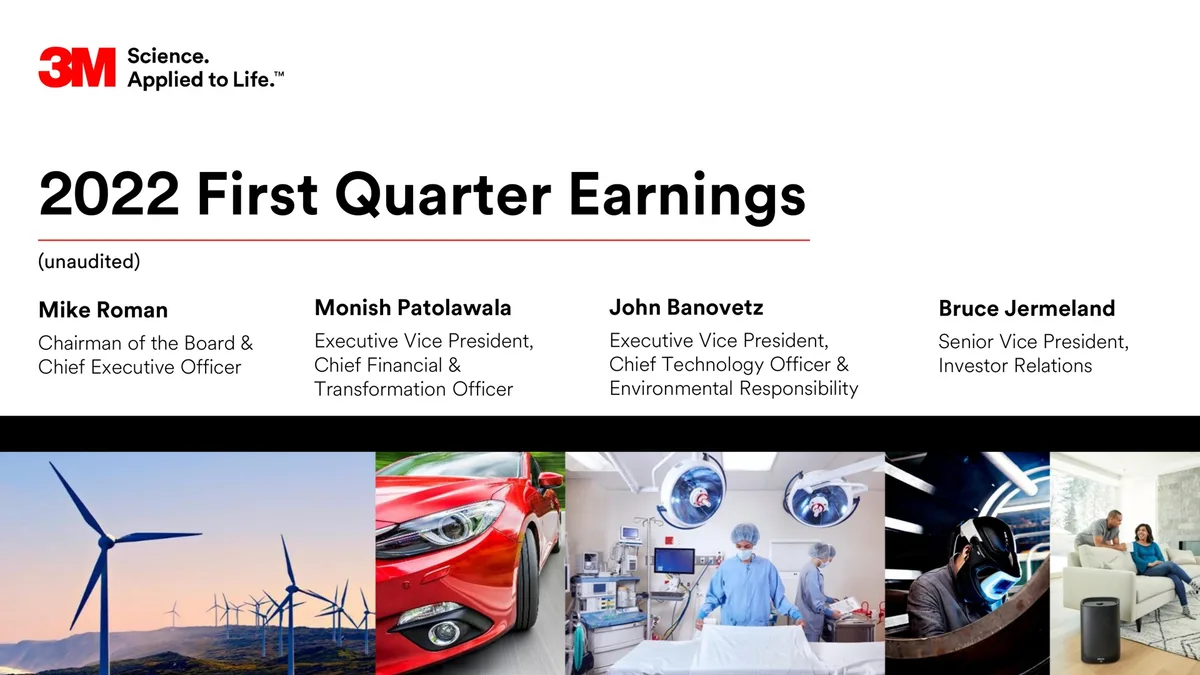 3M | Results Presentation Deck | 24 slides · slide 1