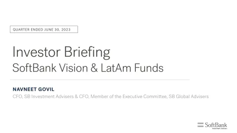 SoftBank | Results Presentation Deck | 32 slides