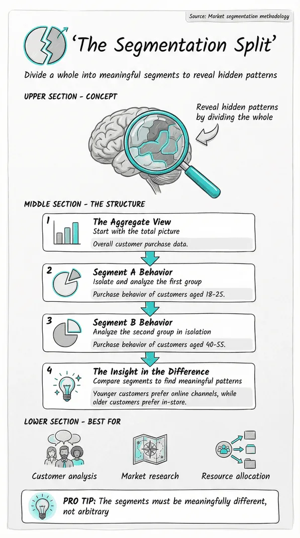 Segmentation Split illustration