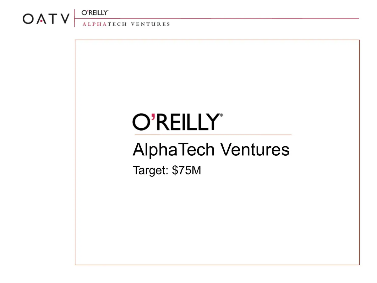 OATV Fund III Pitch Deck · slide 1