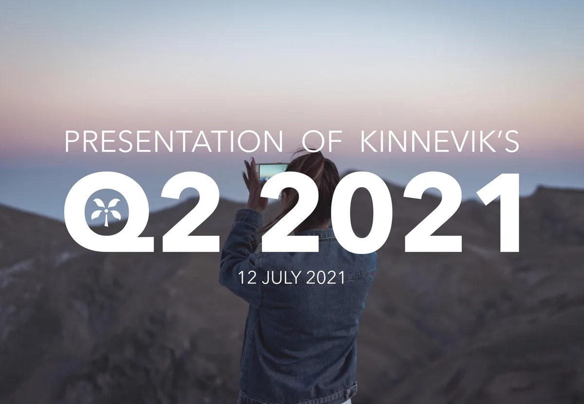 Kinnevik | Results Presentation Deck | 12 slides · slide 1