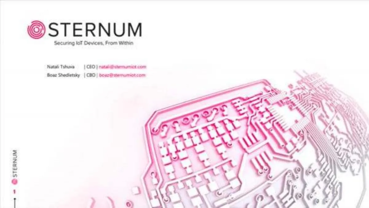 The slide includes a stylized circuit board graphic and page number indicator.