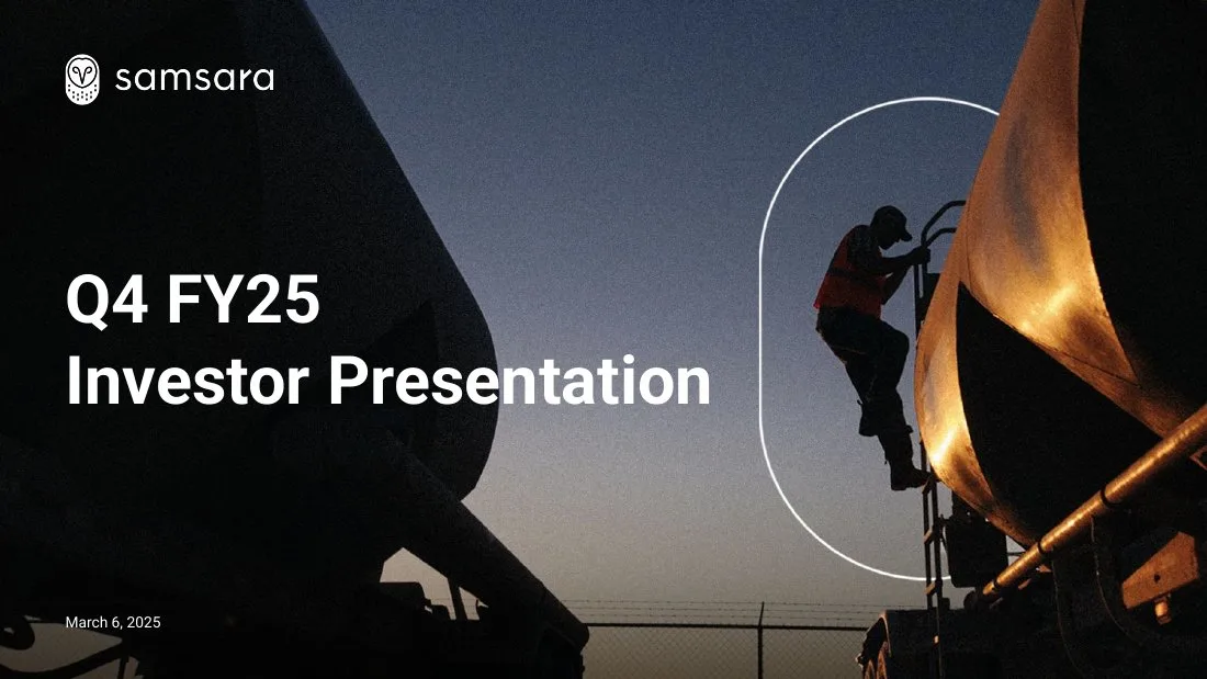 2025 Q4FY25 Investor Presentation · slide 1