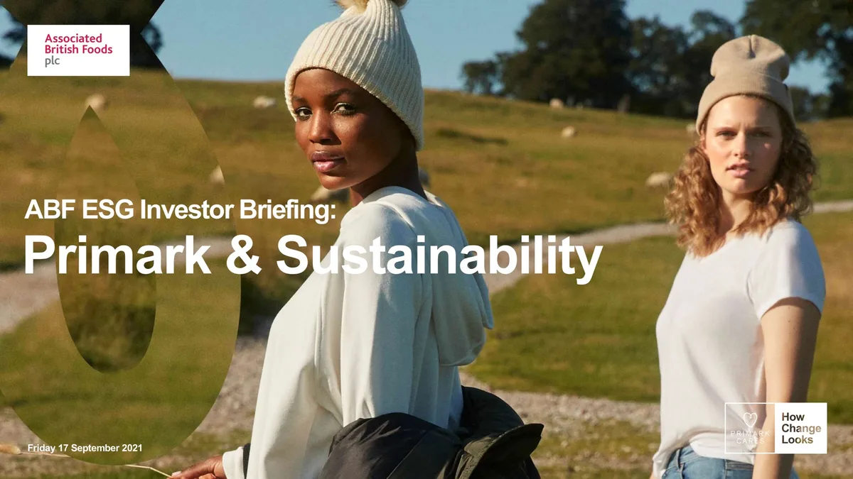 Includes corporate branding for Associated British Foods and Primark Cares.