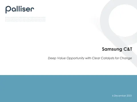 Samsung C&T Corporation (028260 KS)