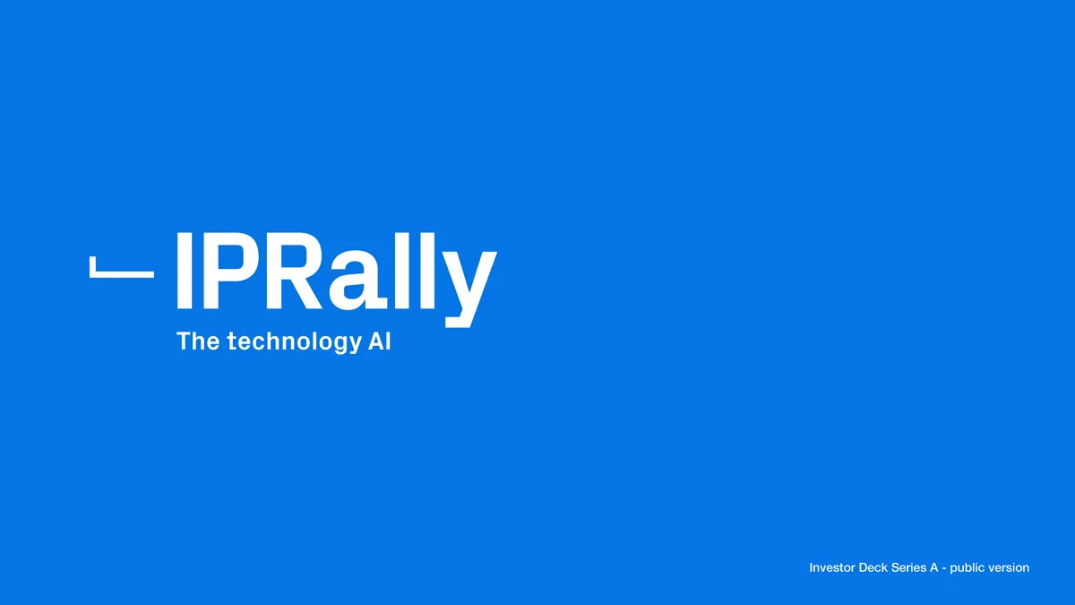 IPRally: AI patent startup raises $10.6 million in fresh funds · slide 1