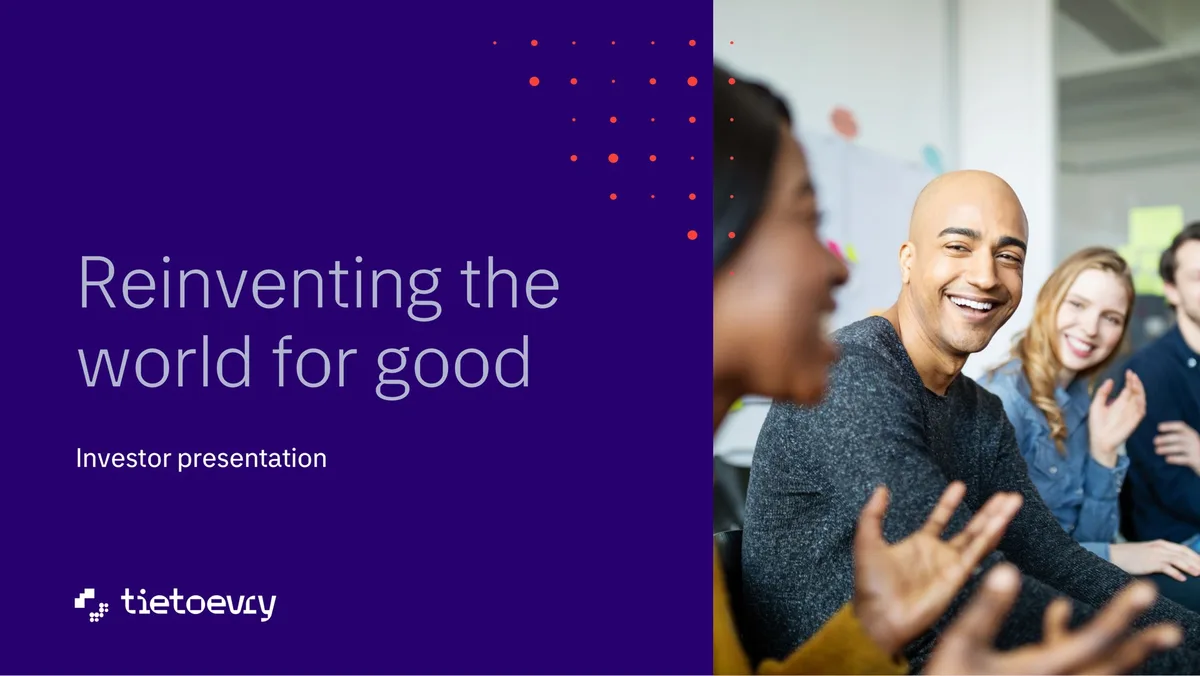 Tietoevry | Investor Presentation Deck | 32 slides · slide 1
