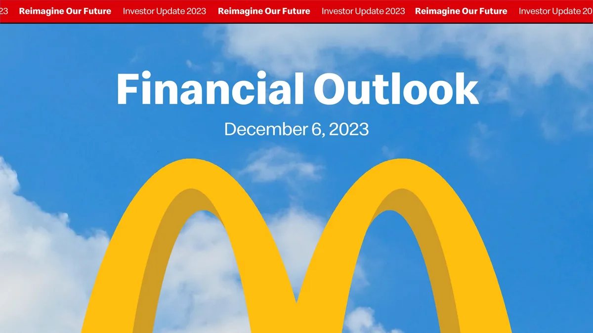 McDonald&#x27;s | Results Presentation Deck | 13 slides · slide 1