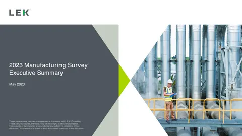 2023 Manufacturing Survey