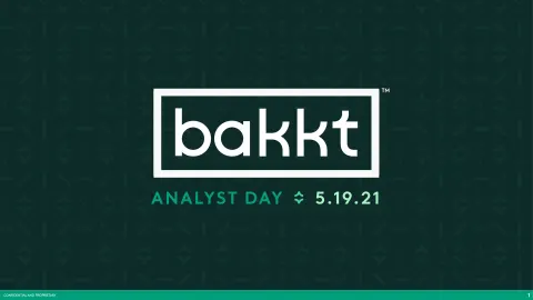 Bakkt | SPAC Presentation Deck | 86 slides