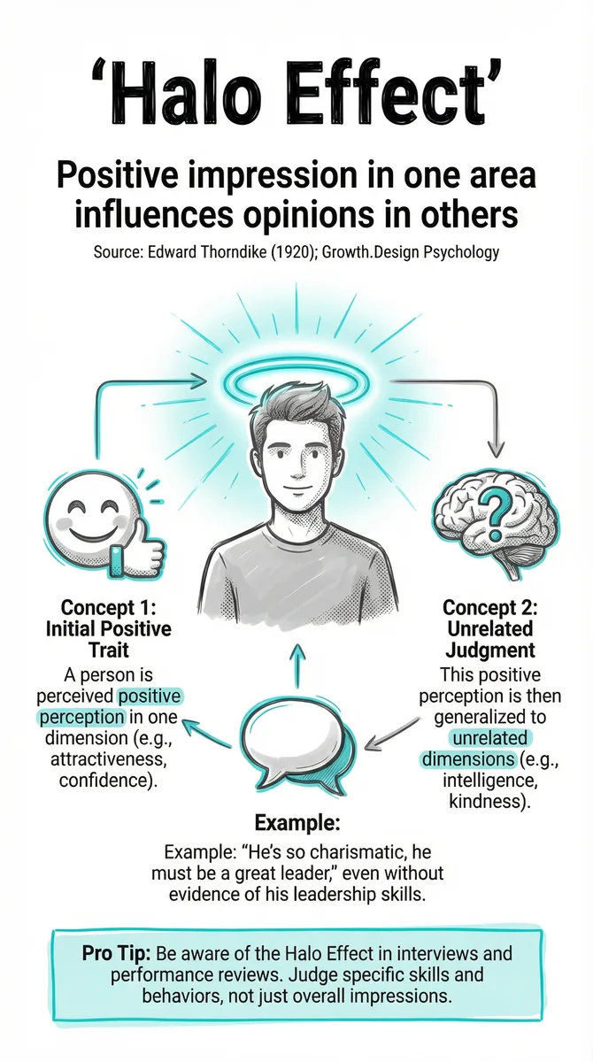 Halo Effect illustration
