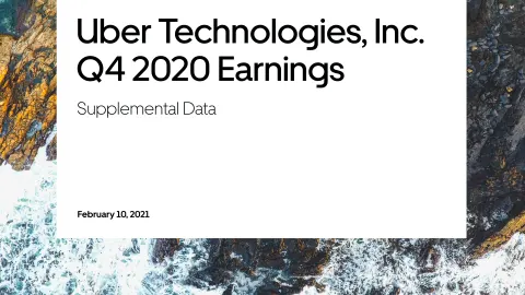 Uber | Results Presentation Deck | 22 slides