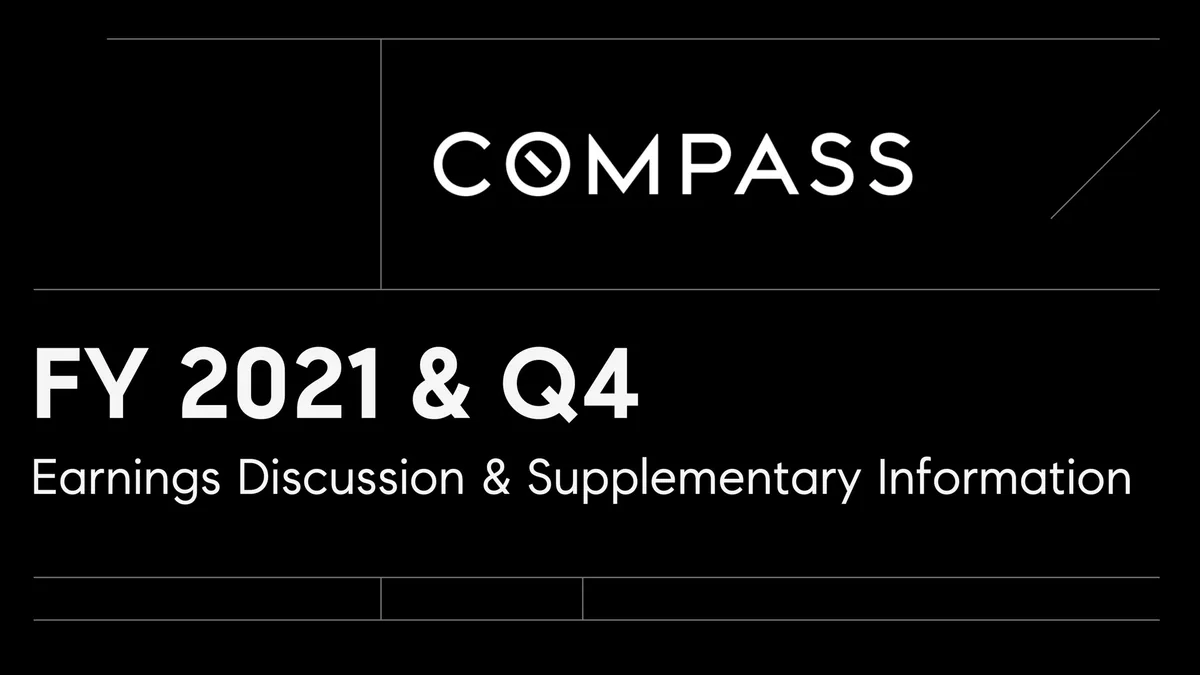 Compass | Results Presentation Deck | 34 slides · slide 1