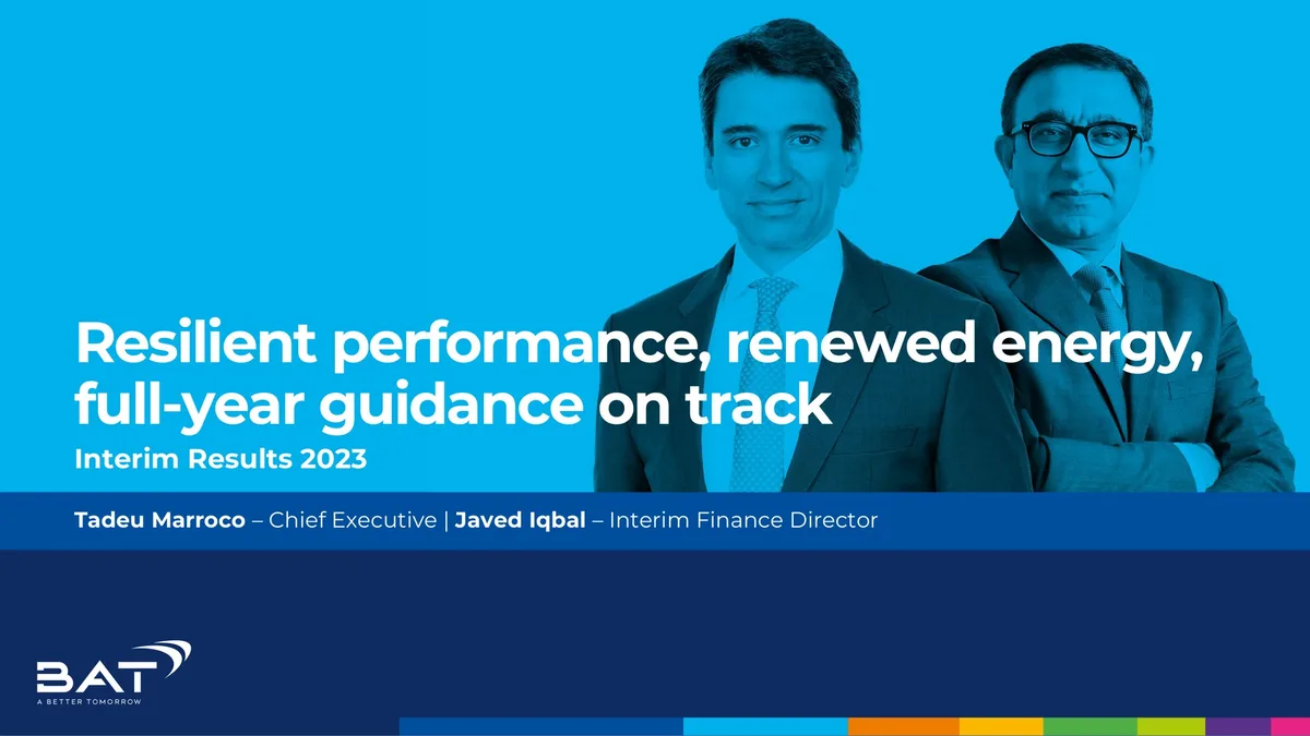 BAT | Results Presentation Deck | 44 slides · slide 1