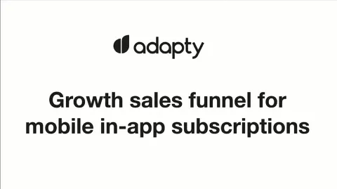 Adapty | Start Up Pitch Deck | 11 slides