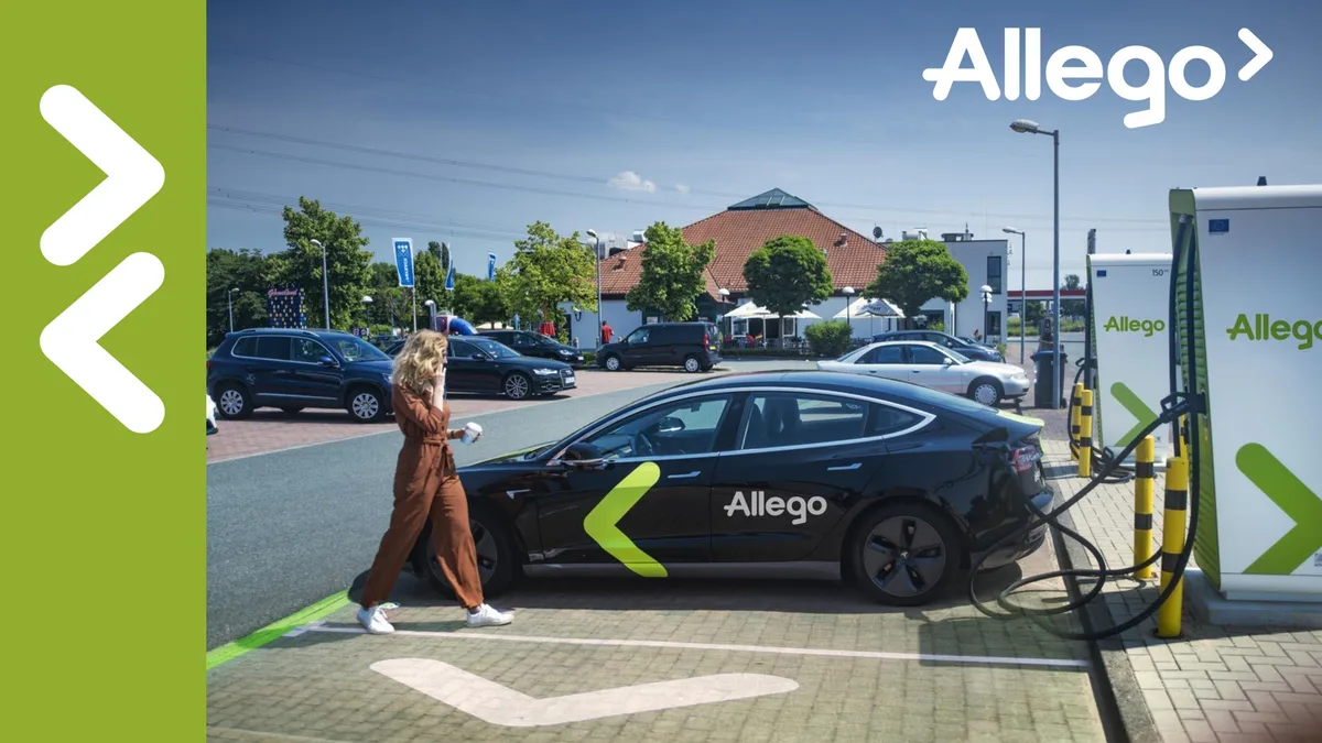 Allego | Results Presentation Deck | 18 slides · slide 1