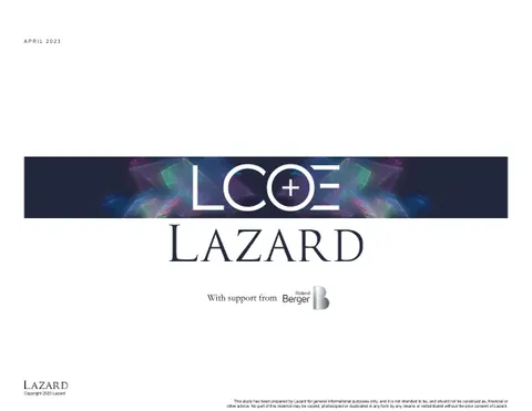 Lazards Lcoeplus