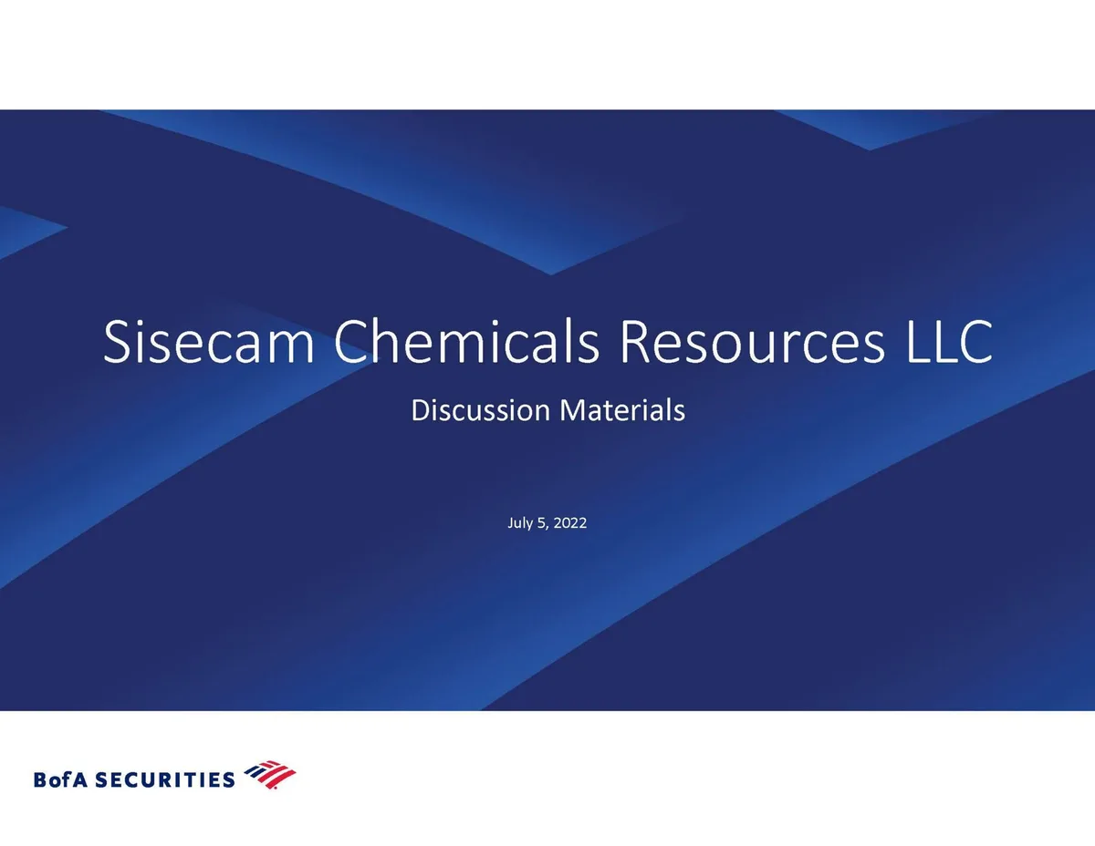 Bank of America | Investment Banking Pitch Book | 30 slides · slide 1