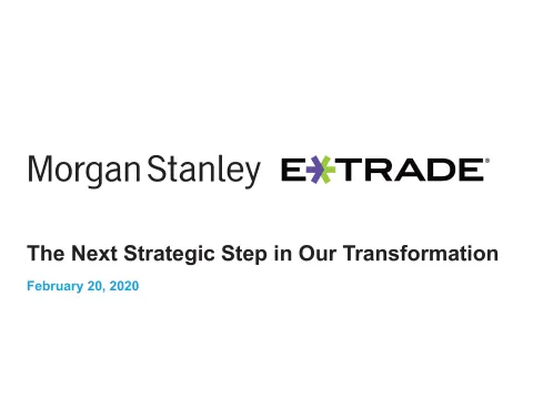 Morgan Stanley | Mergers and Acquisitions Presentation Deck | 23 slides