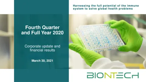 BioNTech | Results Presentation Deck | 36 slides