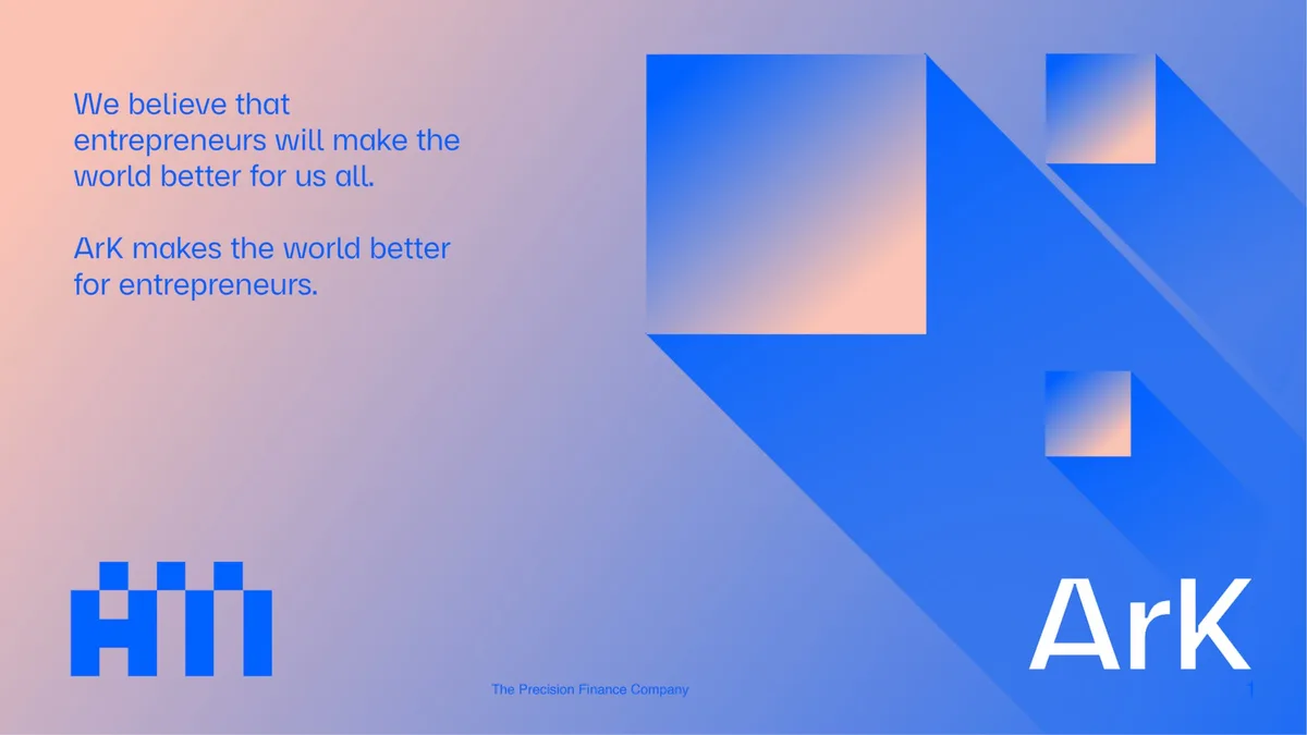Ark Kapital offers startups an alternative to VC funding. Check out the 21-slide pitch deck it used to raise $183 million in debt and equity. · slide 1