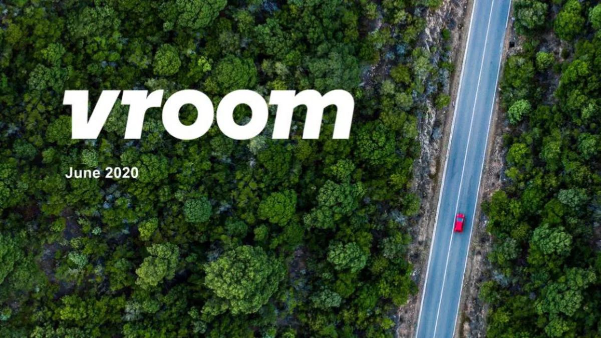 Vroom | IPO Presentation Deck | 35 slides · slide 1