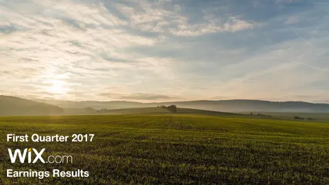 Wix | Results Presentation Deck | 19 slides