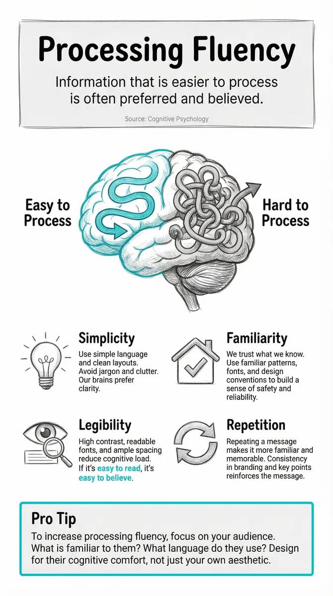 Processing Fluency illustration