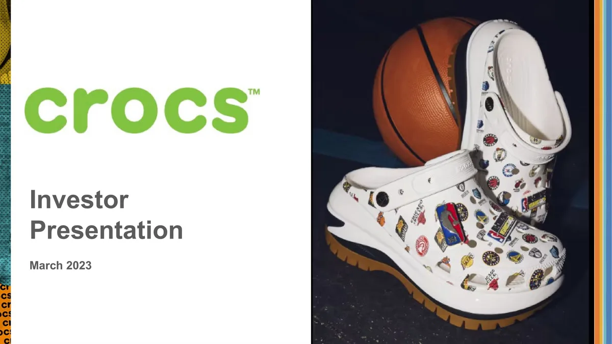Crocs | Investor Presentation Deck | 44 slides · slide 1