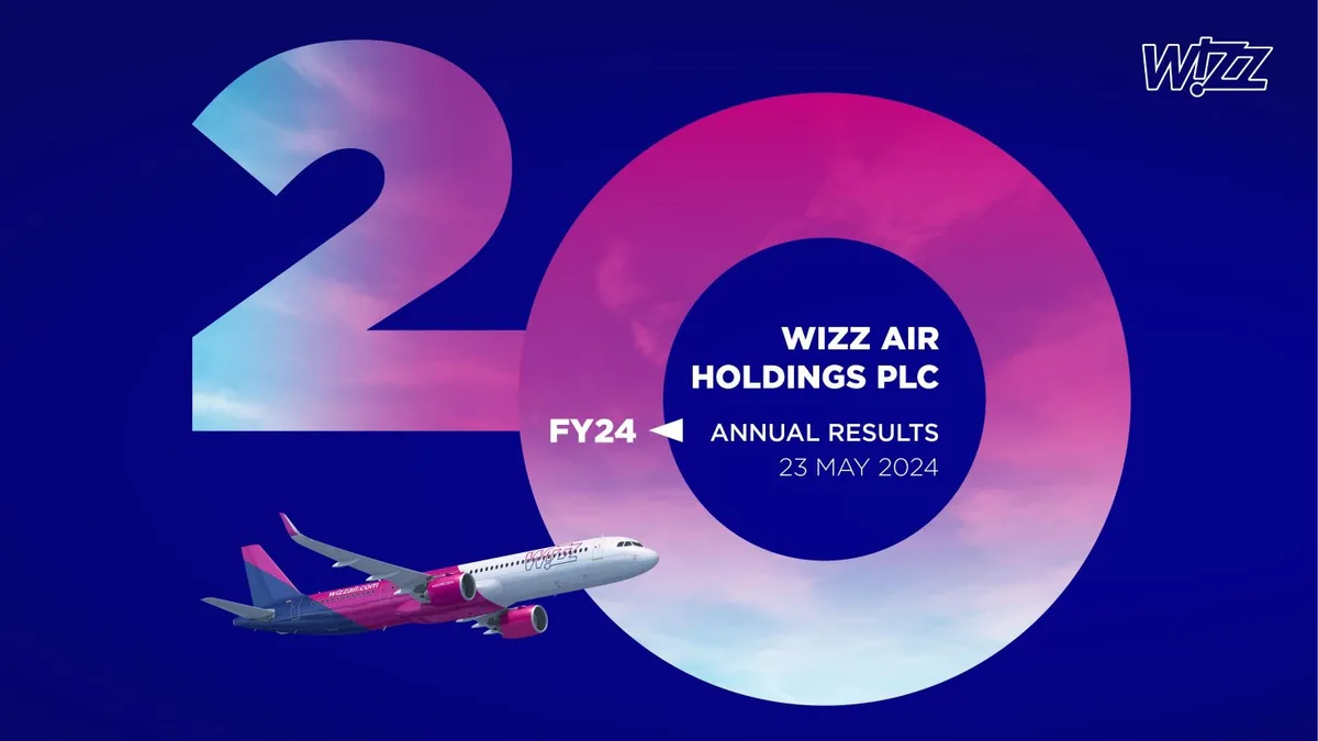 The number '20' is prominently displayed, likely referencing the company's 20th anniversary.