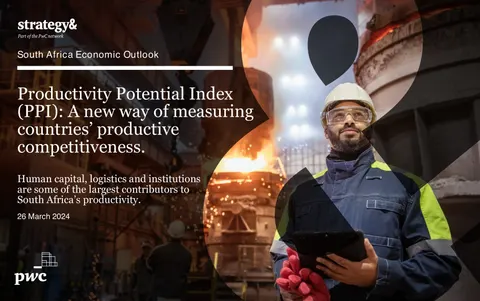 South Africa Economic Outlook Productivity Potential Index (PPI): A new way of measuring countries’ productive competitiveness.