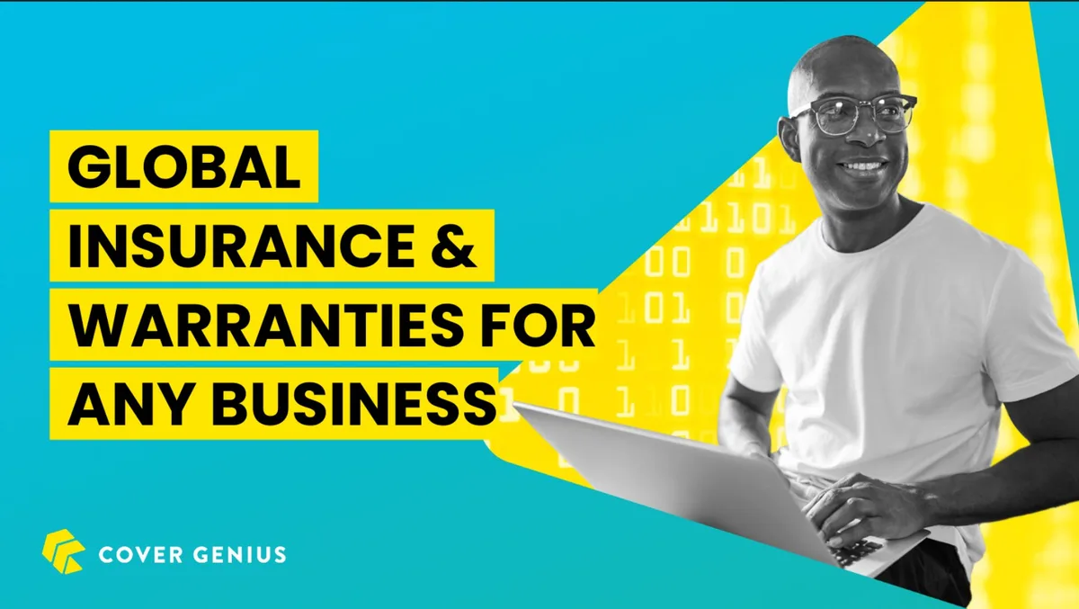 Insurance tech startup Cover Genius used this pitch deck to win $50M · slide 1