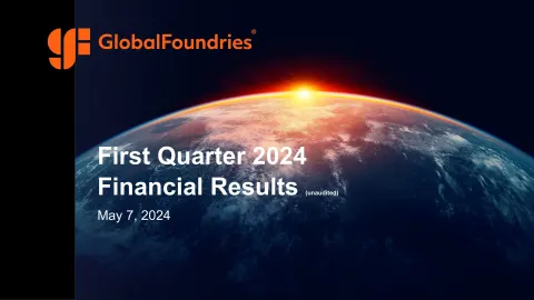 GlobalFoundries | Results Presentation Deck | 22 slides