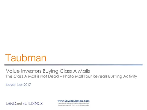 Taubman Centers, Inc. (TCO)