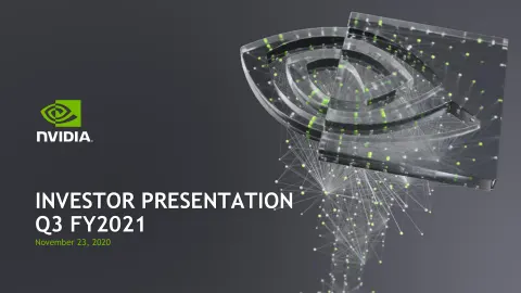 NVIDIA | Investor Presentation Deck | 58 slides