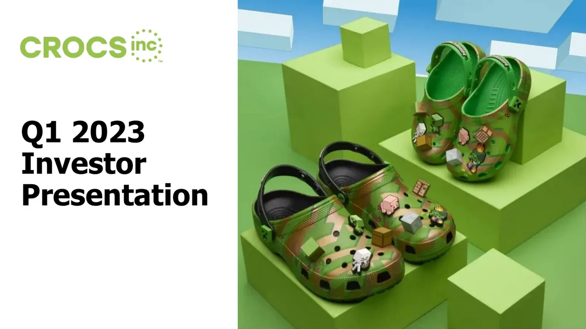Crocs | Results Presentation Deck | 40 slides · slide 1