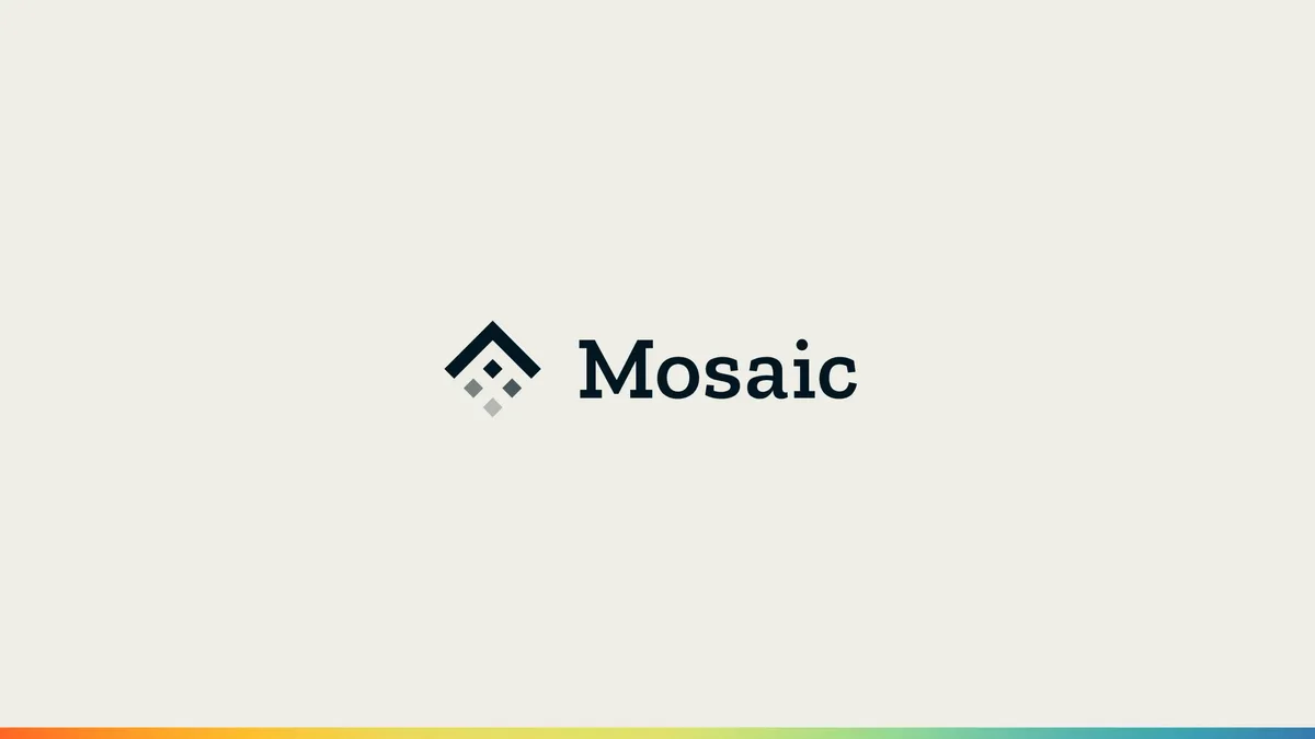 Here's the 21-slide pitch deck construction-tech startup Mosaic used to lay out its vision for the future of homebuilding and nab $14 million from backers including Andreessen Horowitz · slide 1