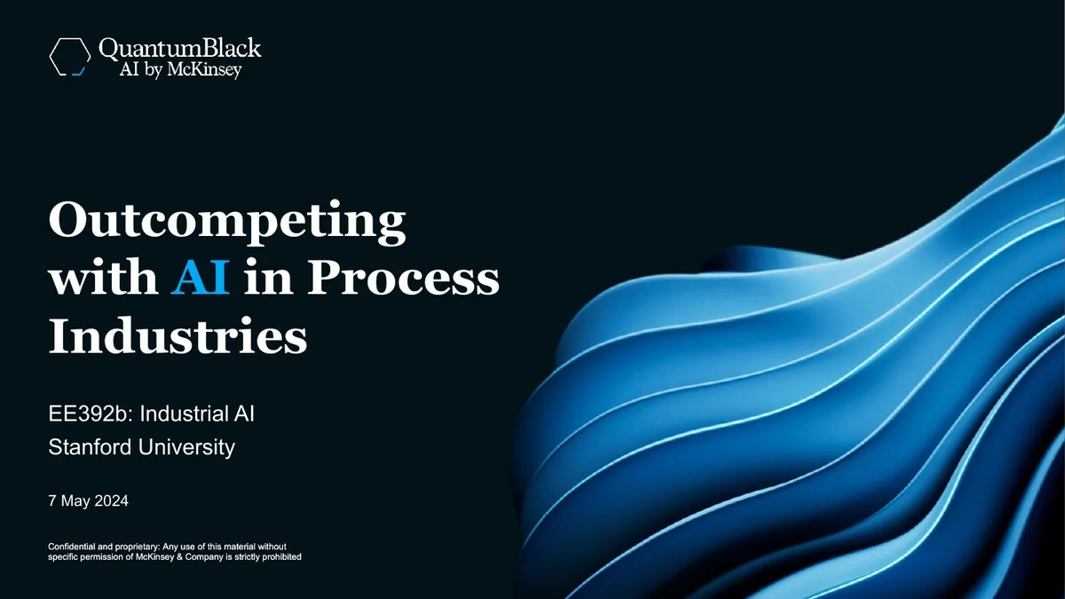 2024 Outcompeting with AI in Process Industries · slide 1