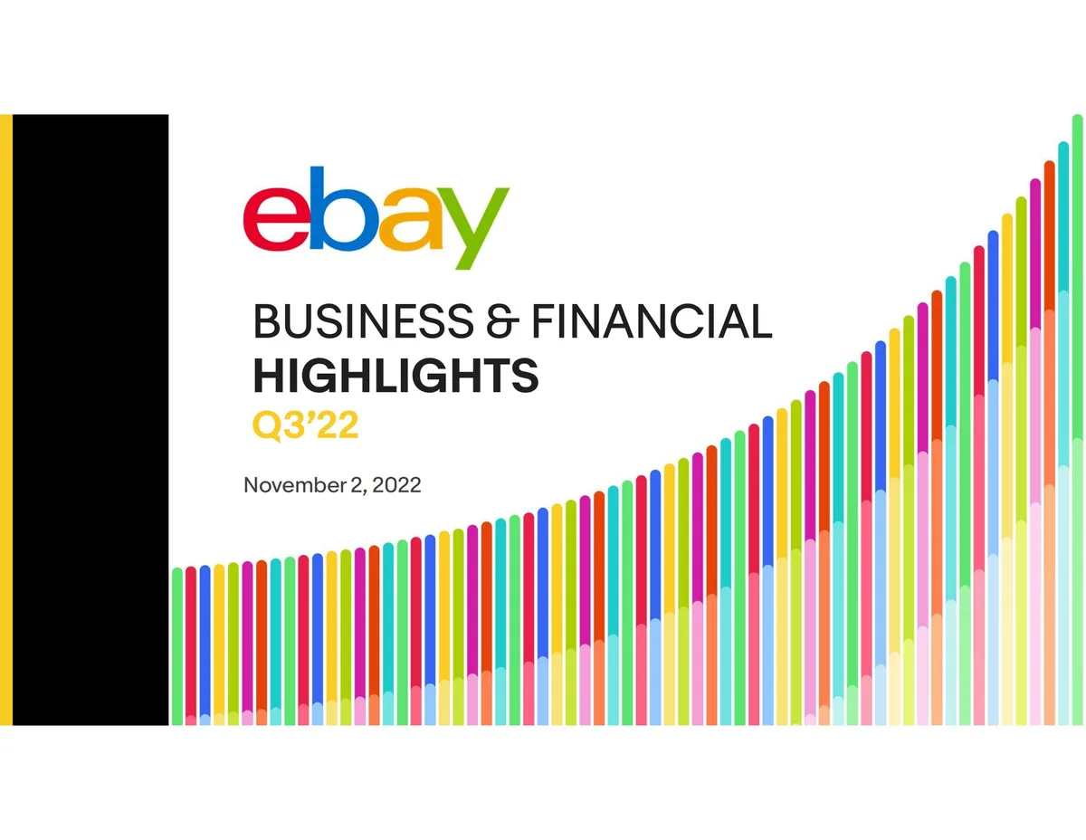 The slide features a stylized bar chart graphic in the background.