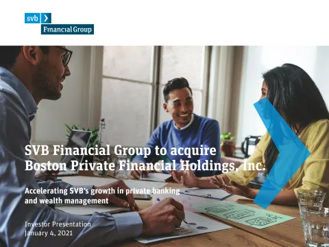 Silicon Valley Bank | Mergers and Acquisitions Presentation Deck | 15 slides